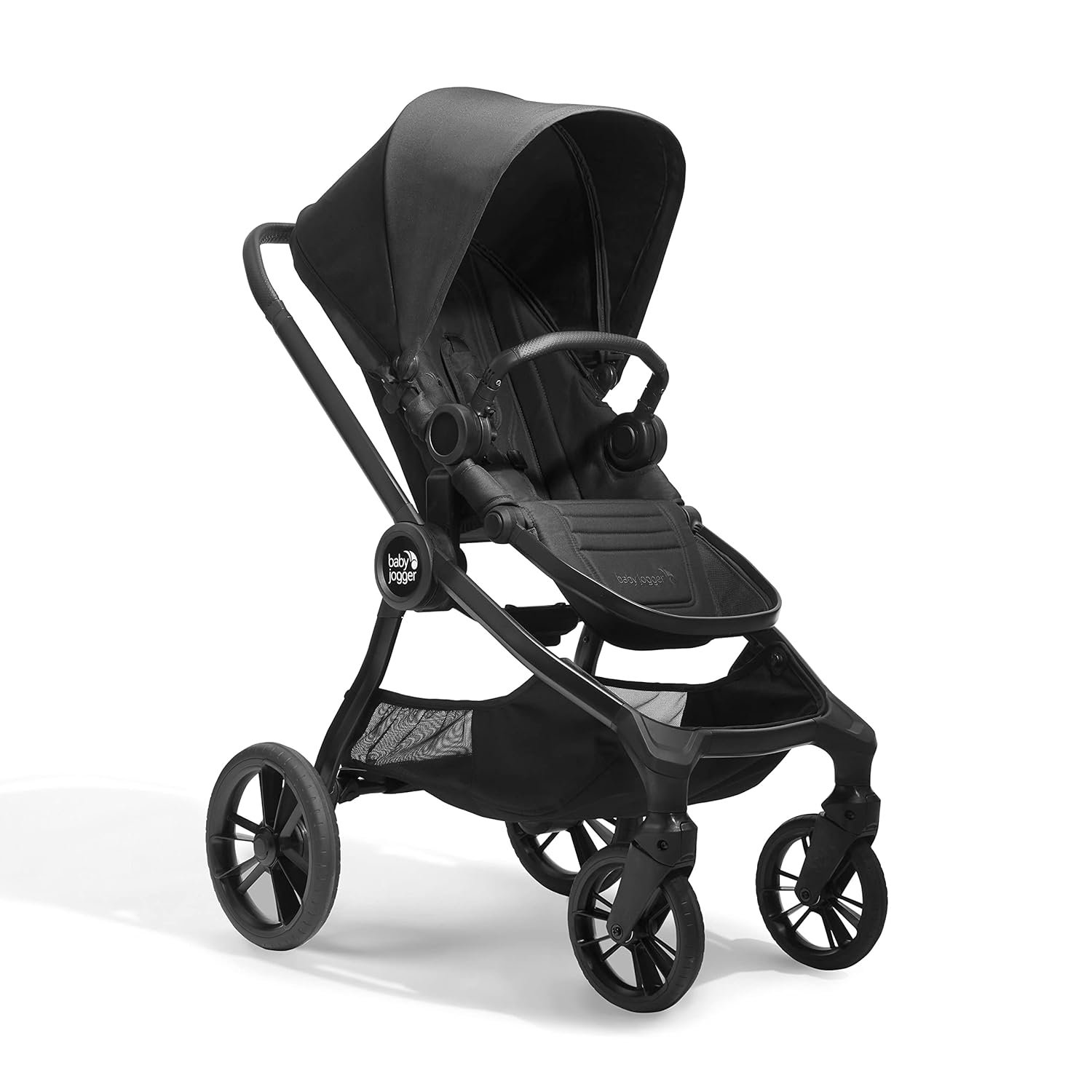 Baby Jogger® City Sights® Stroller - Convertible Stroller with Compact Fold, Rich Black - Image 2