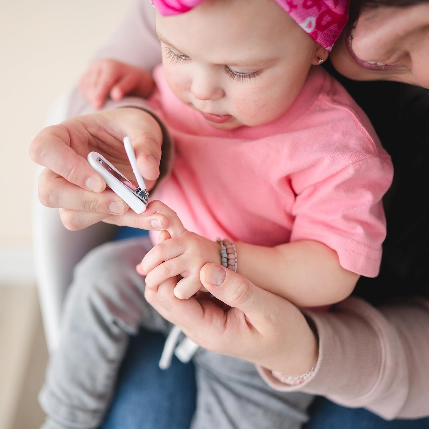 The First Years Better Baby Healthcare and Grooming Kit - Baby Care Products Including Baby Nail Clippers, Baby Brush, Infant Thermometer and More with Travel Tote - Diaper Bag Essentials - 18 Pieces - Image 4