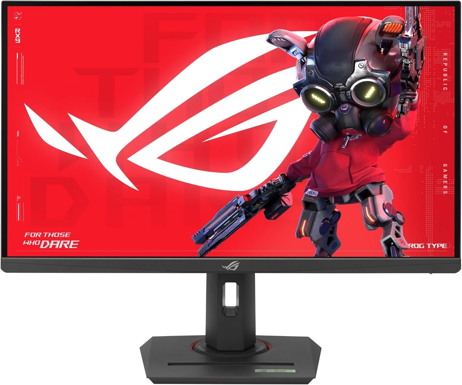 ASUS ROG Strix 27” 4K HDR USB-C Gaming Monitor (XG27UCG) – UHD (3840x2160) Dual Mode (4K 160Hz or FHD 320Hz), 1ms, Fast IPS, Extreme Low Motion Blur Sync, G-SYNC Compatible, AI Gaming, 3yr Warranty - Image 2