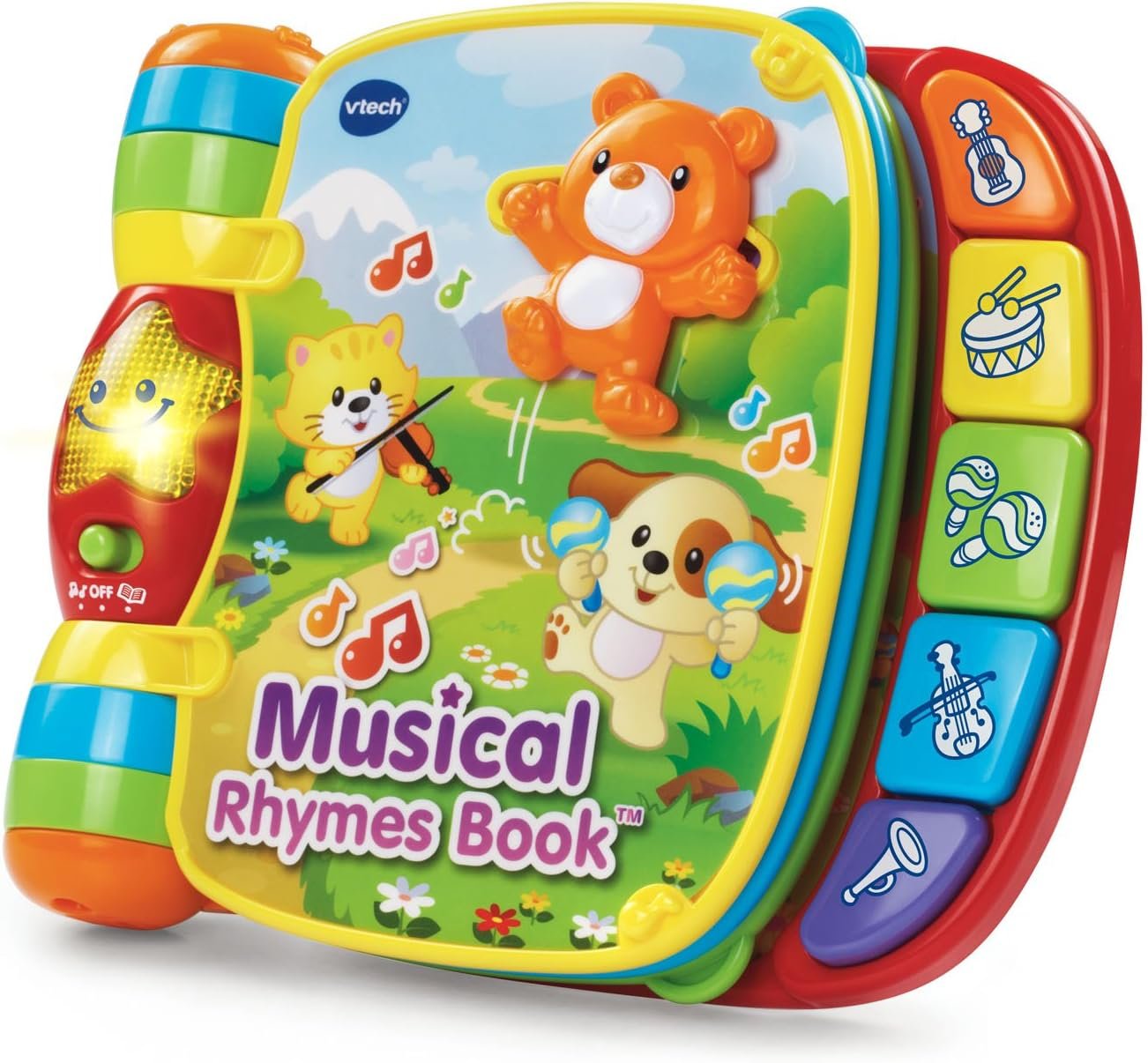 VTech Musical Rhymes Book, Red - Image 2