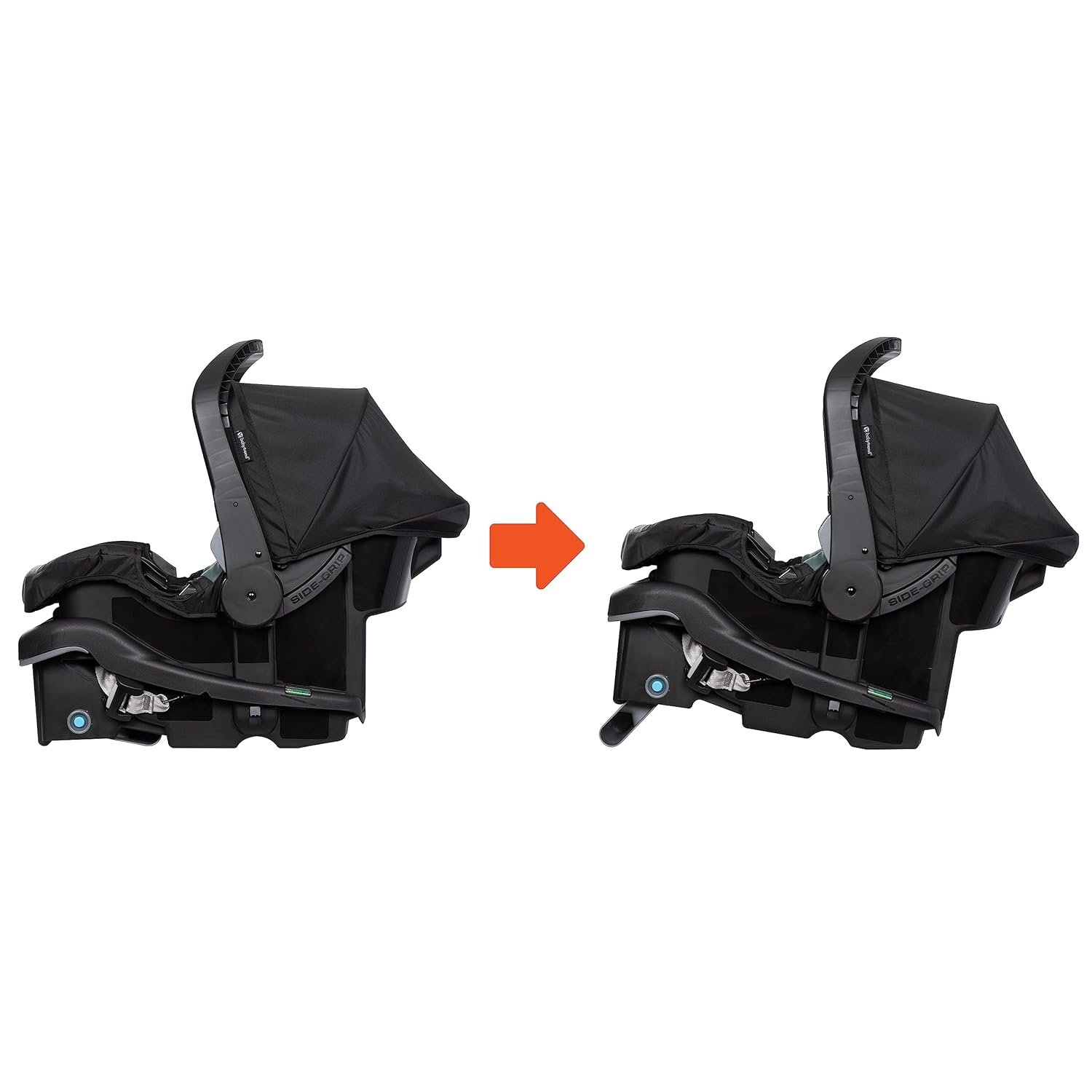 Baby Trend Expedition® DLX Jogger Travel System with EZ-Lift™ PLUS Infant Car Seat, Dash Sage - Image 7