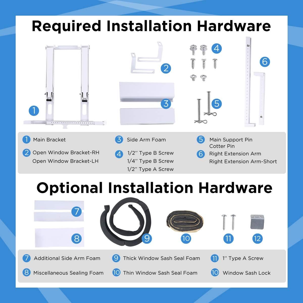 Midea 12,000 BTU U Shaped Smart Inverter Window Air Conditioner, Cools up to 550 Sq. Ft.,Ultra Quiet with Open Window Flexibility, Works with Alexa/Google Assistant, 35% Energy Savings, Remote Control - Image 10