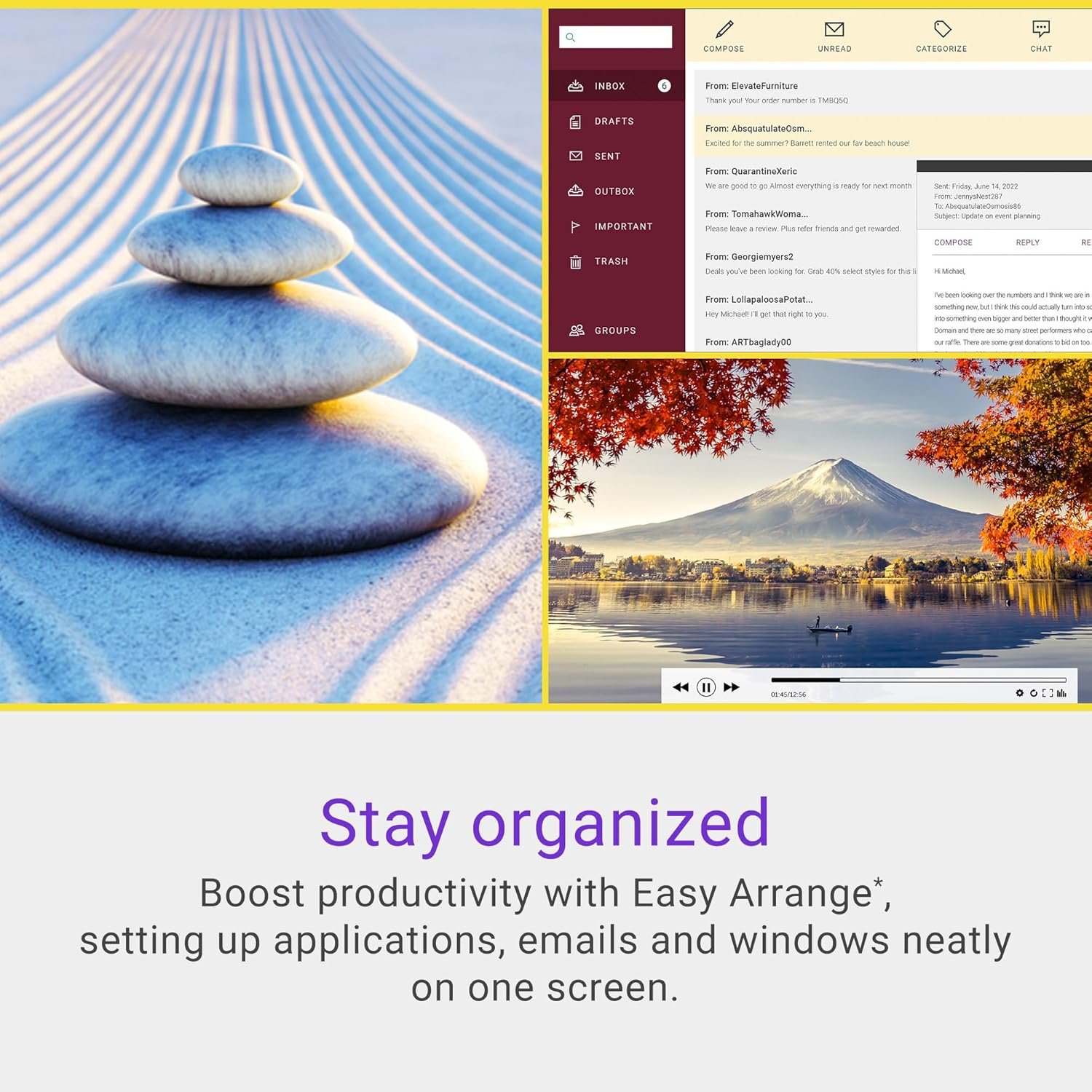 Dell S2725HS 27 Inch Monitor, FHD (1920x1080) Display, 100Hz Refresh Rate, 1500:1 Contrast Ratio, TÜV Rheinland Eye Comfort 4 Star, Integrated 2x5W Speaker, Height/Tilt/Swivel/Pivot- Ash White Color - Image 8