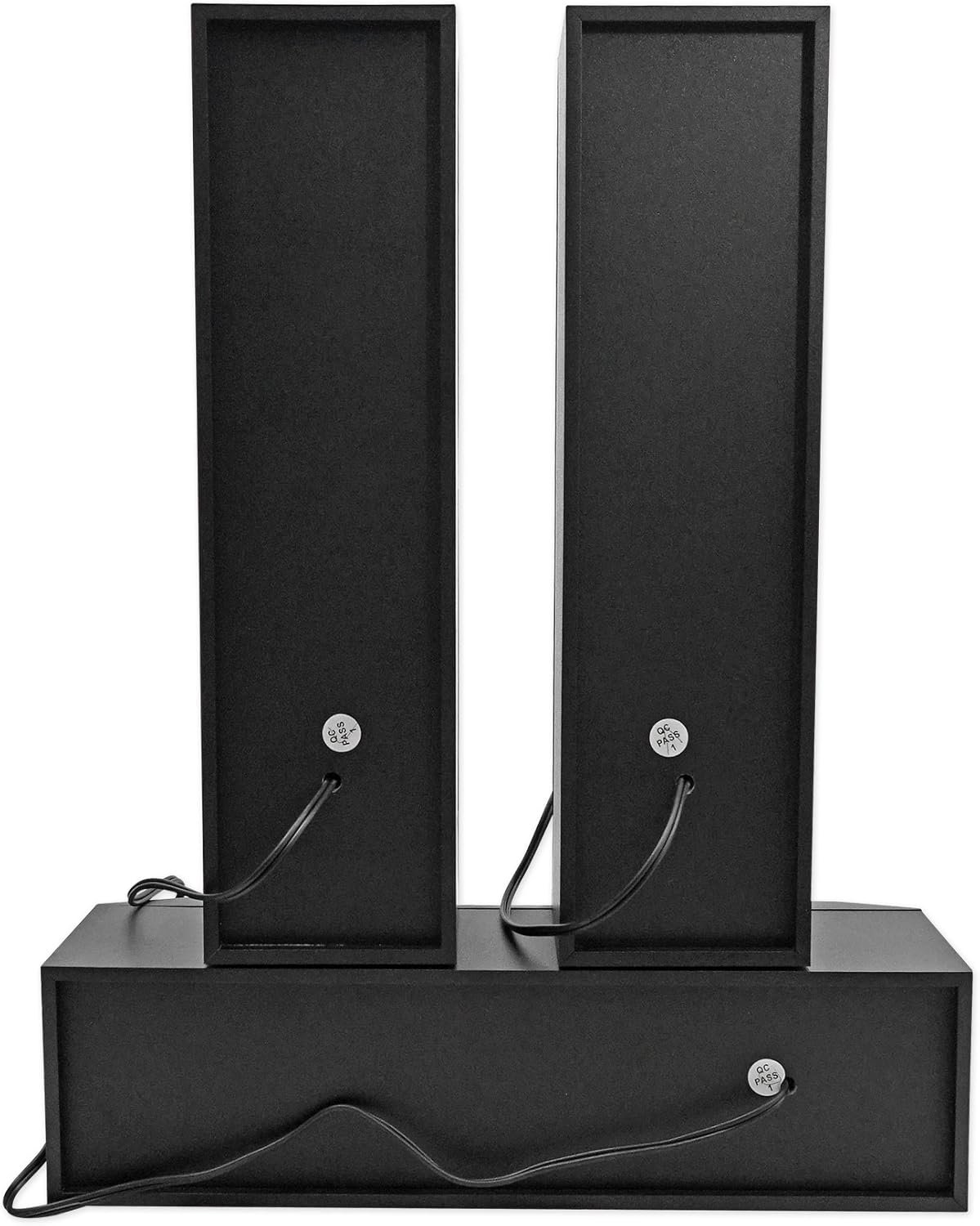 Rockville HTS56 1000W 5.1 Channel Home Theater System with 8" Subwoofer, Bluetooth, USB, Includes Remote, LED Light Effects - Perfect for Movies, Music, Karaoke - Image 10