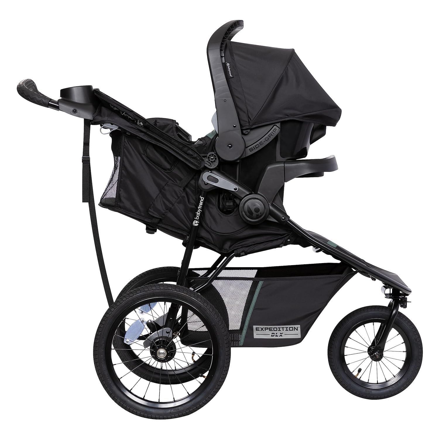 Baby Trend Expedition® DLX Jogger Travel System with EZ-Lift™ PLUS Infant Car Seat, Dash Sage - Image 5