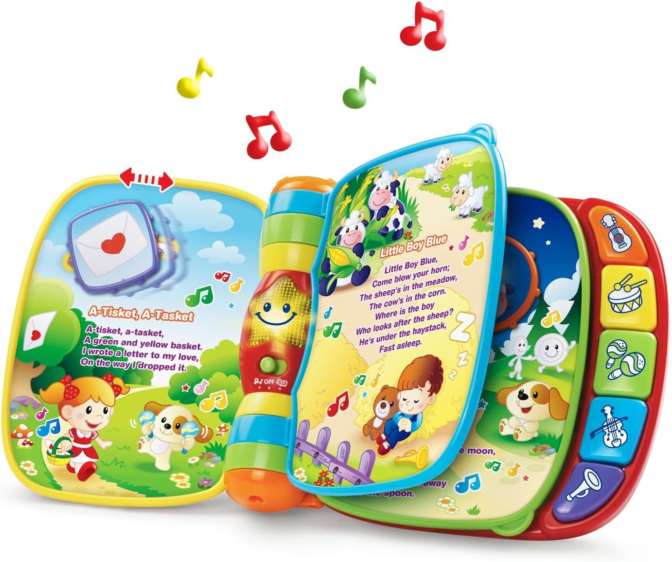 VTech Musical Rhymes Book, Red - Image 4