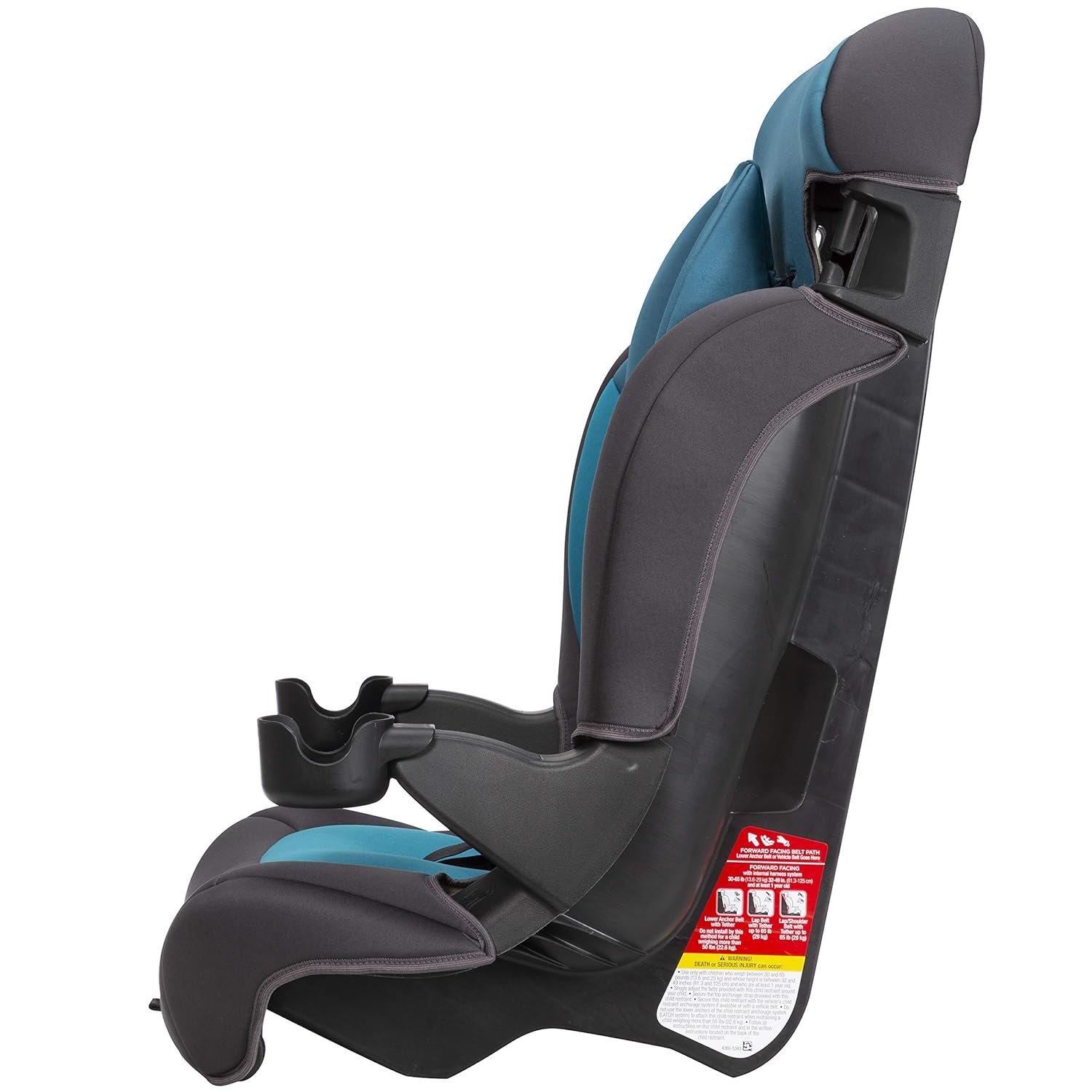 Safety 1st Grand 2-in-1 Booster Car Seat, Forward Facing Car Seat with Harness, High Back Booster Seat for Car, 30-65 Pounds and Belt-Positioning Booster, Car Seats, 40-100 Pounds, Capri Teal - Image 12
