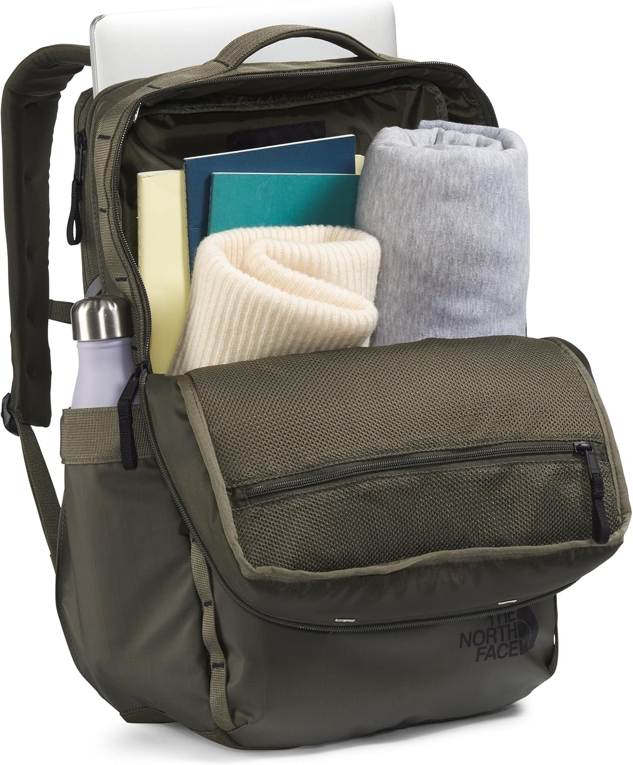 THE NORTH FACE Base Camp Voyager Daypack, New Taupe Green/TNF Black, One Size - Image 5