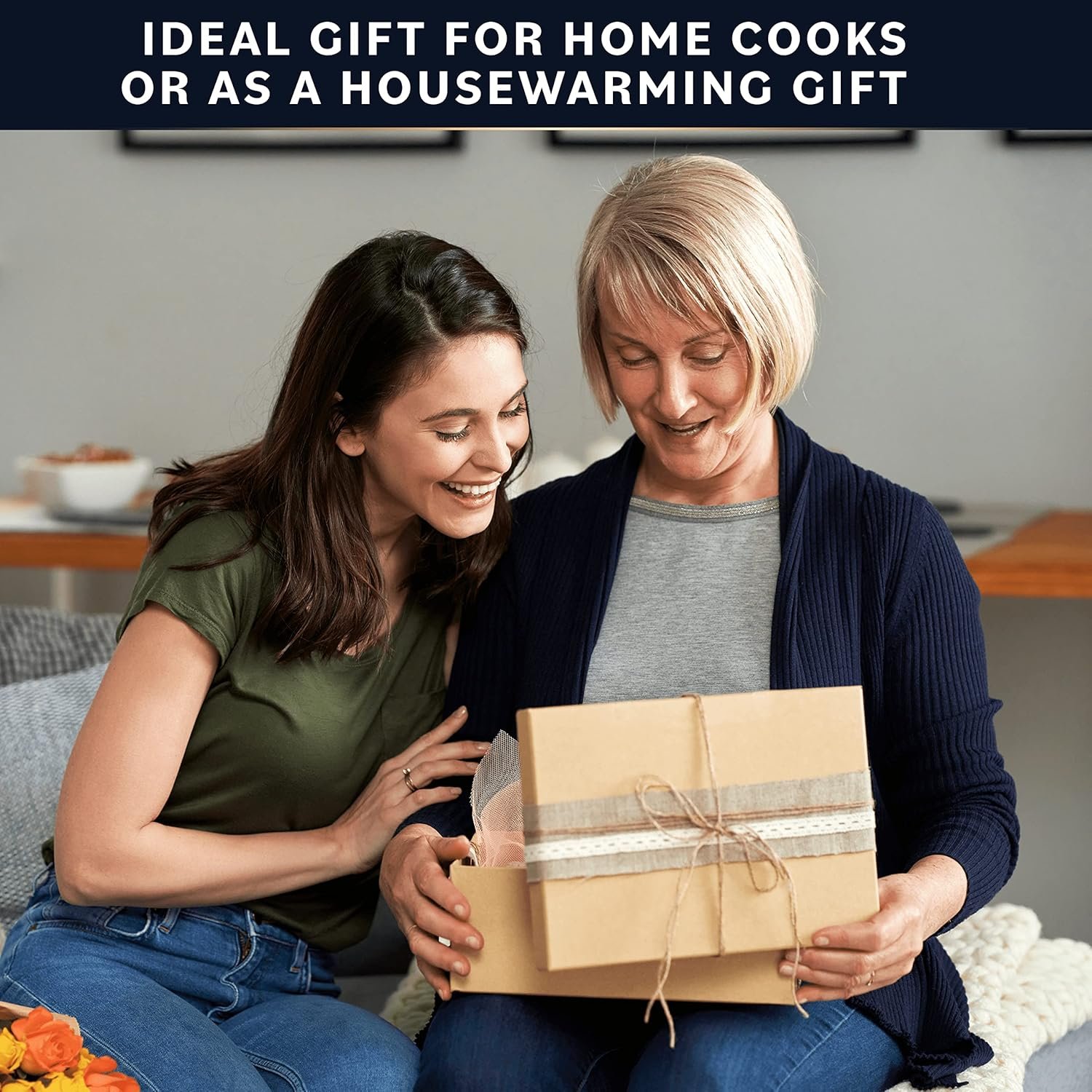 Home Hero 54 Pcs Stainless Steel Kitchen Utensils Set - Nonstick Stainless Steel Cooking Utensils Set - Heat Resistant Kitchen Essentials & Metal Kitchen Gadgets (54 Pcs) - Image 6