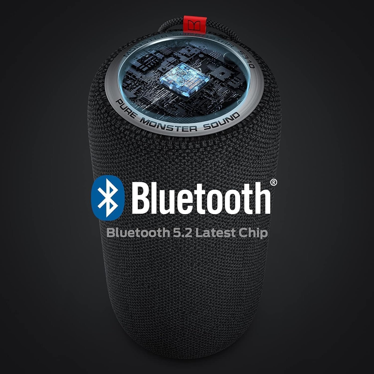 Monster S310 Bluetooth Speaker,Portable Bluetooth Speaker,30W True Wireless Stereo Pairing Deliver Dynamic Sound,IPX5 Waterproof,Built-in Mic,24H,for Family Outdoor - Image 5