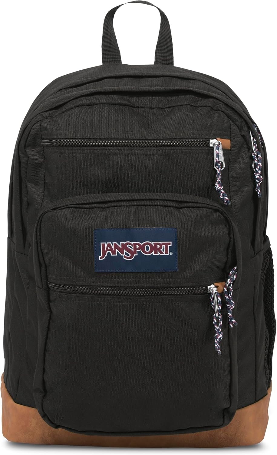 JanSport Cool Backpack, with 15-inch Laptop Sleeve - Large Computer Bag Rucksack with 2 Compartments, Ergonomic Straps, Black - Image 2