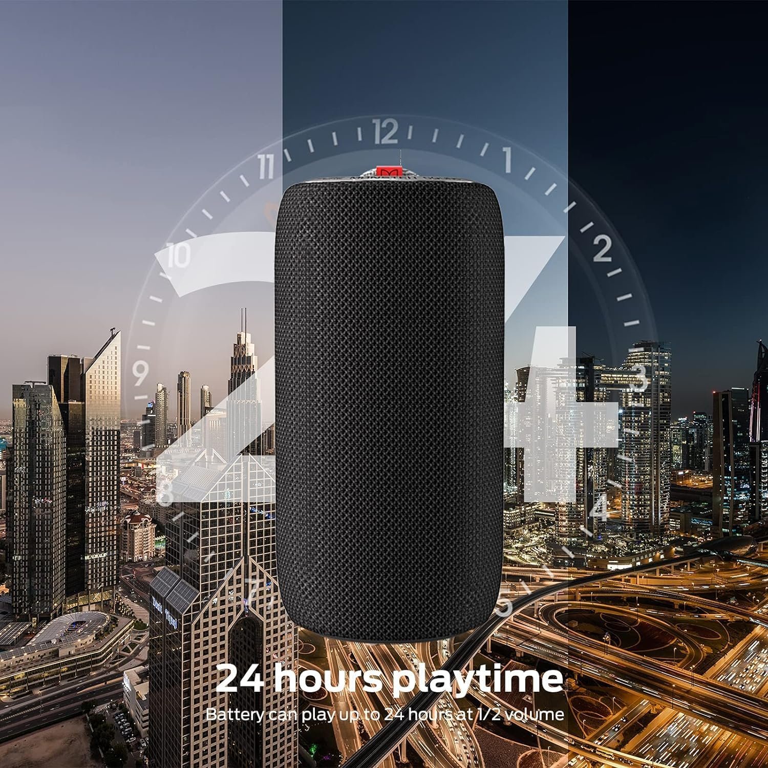 Monster S310 Bluetooth Speaker,Portable Bluetooth Speaker,30W True Wireless Stereo Pairing Deliver Dynamic Sound,IPX5 Waterproof,Built-in Mic,24H,for Family Outdoor - Image 6