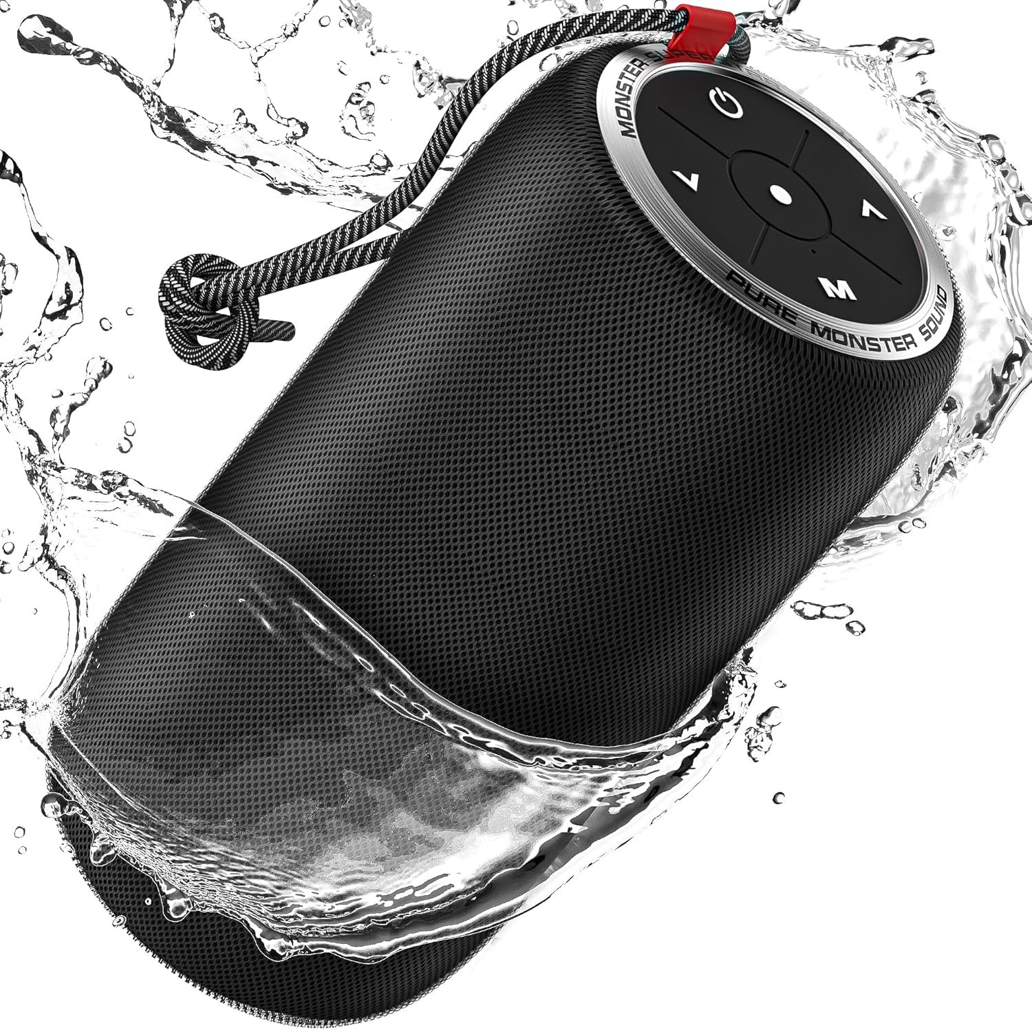 Monster S310 Bluetooth Speaker,Portable Bluetooth Speaker,30W True Wireless Stereo Pairing Deliver Dynamic Sound,IPX5 Waterproof,Built-in Mic,24H,for Family Outdoor - Image 2