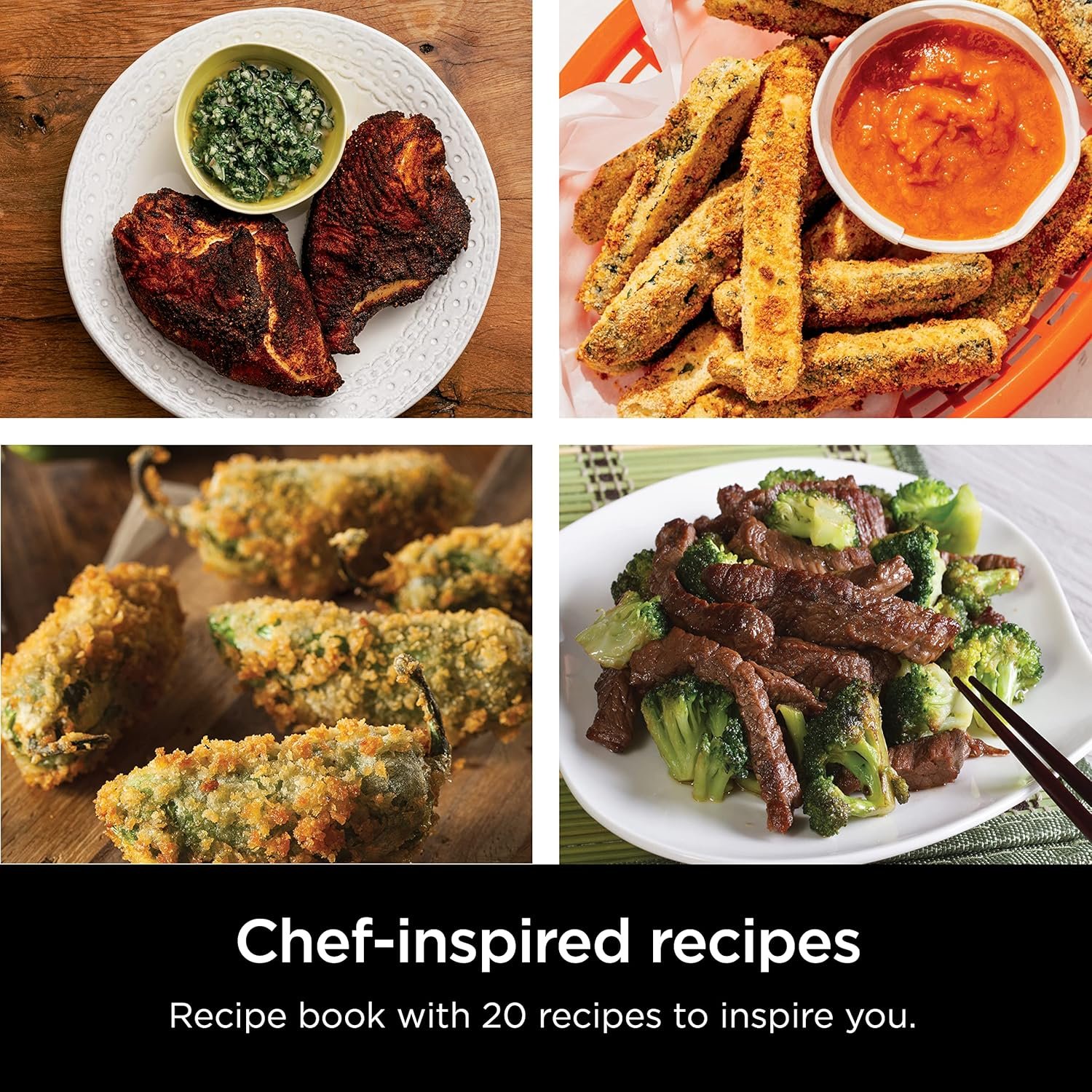 Ninja Air Fryer, Roast, Bake, Air Fry, Roast, Broil, Reheats, & Dehydrates, 4-in-1, Fries, Frozen Food, Veggies, and Juicy Meat, Less Oil, Easy Meals, Healthy Meals, Compact, 4 QT, Grey, AF101 - Image 7